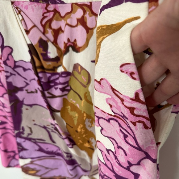 Vivienne Tam cherry blossom sleeveless sheath dress, Size 4 āØpockets⨠- Picture 4 of 13